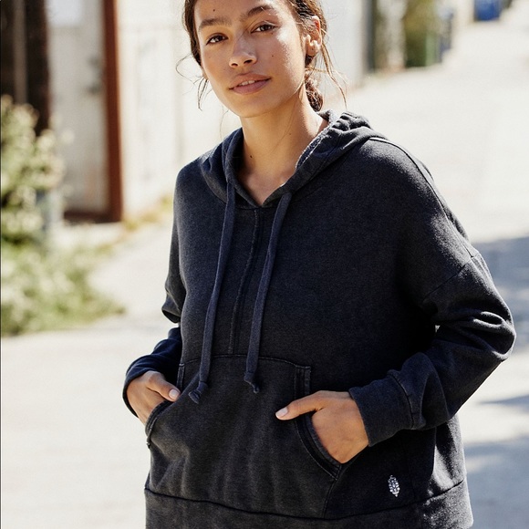 Free People Tops - Free People Work It Out oversized hoodie